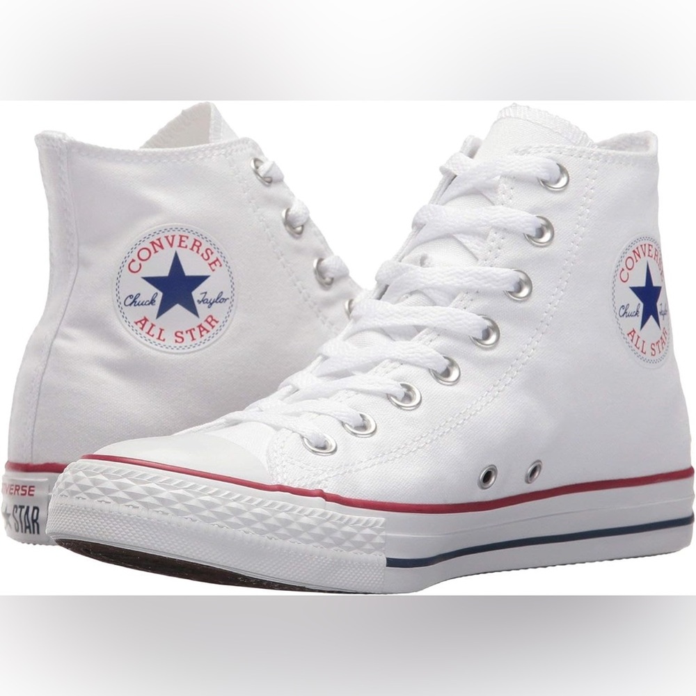 White Chuck Taylor Converse